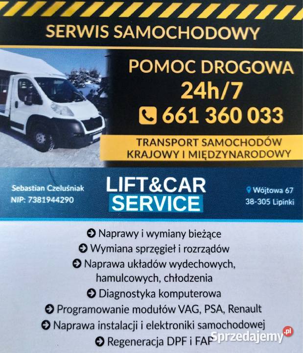 LAWETA POMOC DROGOWA TANIO Biecz Jasło Gorlice Pozostałe