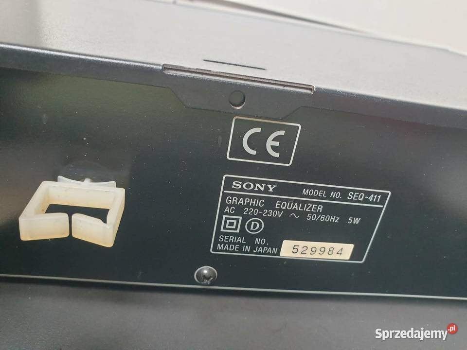 Sony seq411 korektor graficzny Leżajsk