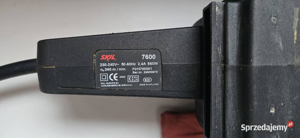 SKIL 7600 szlifierka taśmowa używana stan Łódź sprzedam