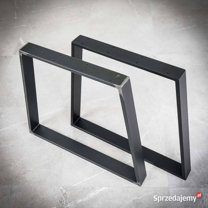 Noga TRAPEZ 80x71 CZARNA Chmielnik