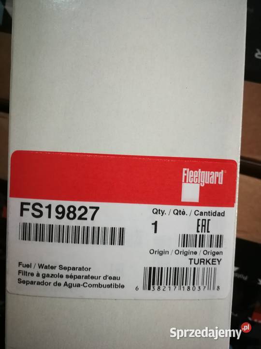 Filtr paliwa FS 19827 zachodniopomorskie Szczecin