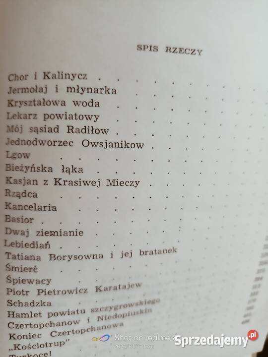 Turgieniew Dzieła wybrane książki prezenty Warszawa