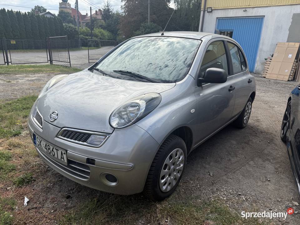 NISSAN MICRA K12 Srebrny 12 benzyna 142 śląskie Jaworzno