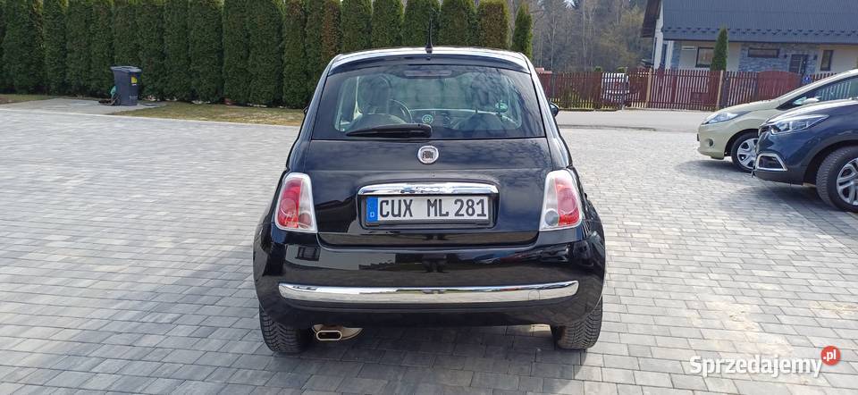 Fiat 500 12LOUNGEBEZWYPADEKpanoramaklima 1200cm3 Wadowice