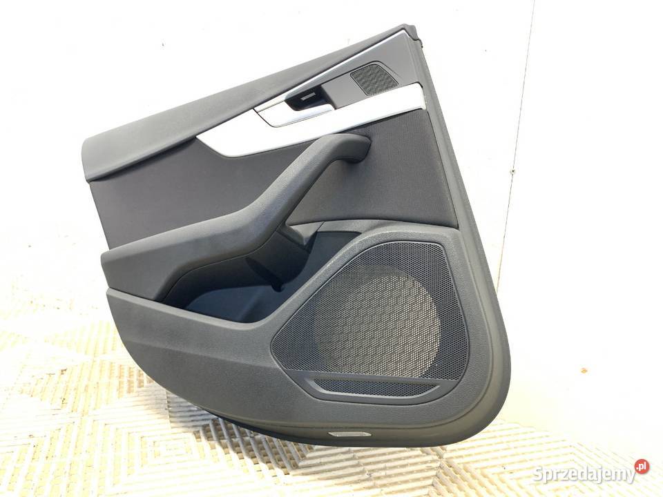 BOCZEK DRZWI LEWY TYŁ AUDI A4 B9 Kombi TAPICERKA osobowe