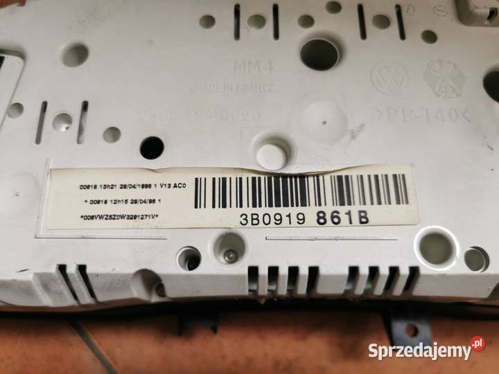LICZNIK ZEGARY VW PASSAT B5 16 3B0919861B Margonin sprzedam