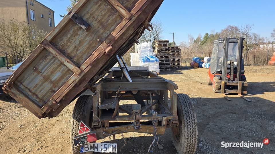 Przyczepa wywrotka Autosan D 732 4000kg Wywrotki mazowieckie Siedlce