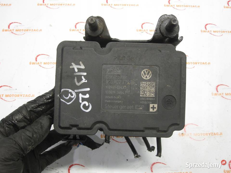 VW GOLF VI 11r pompa ABS 1K0614517CP 1K0907379BE osobowe świętokrzyskie sprzedam