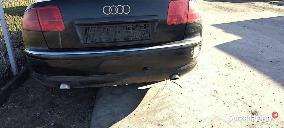 ZDERZAK TYŁ AUDI A8 D3 LZ9W osobowe Lipno sprzedam