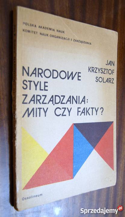 Jan Krzysztof Smolarz Narodowe style zarządzania Parczew