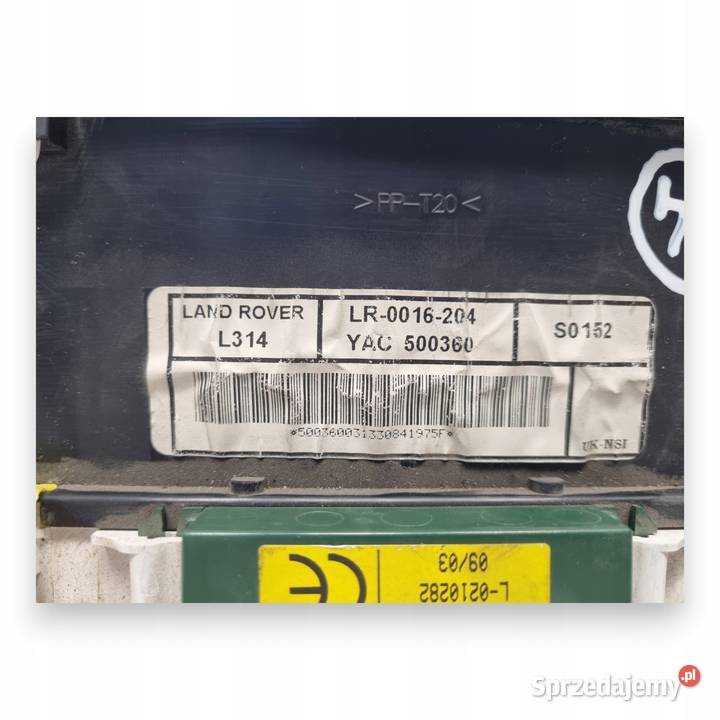 LICZNIK ZEGARY LR0016204 Land Rover Freelander I Chełm