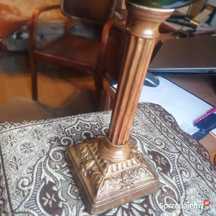 Sprawnastara lampa naftowa z zielonym dolnośląskie Wrocław