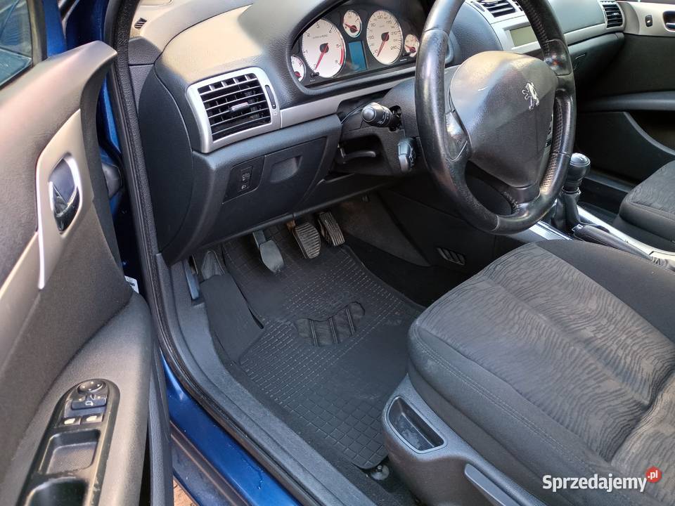 ŁADNY PEUGEOT 407 diesel 16 Rok produkcji 2006 Ruda Śląska