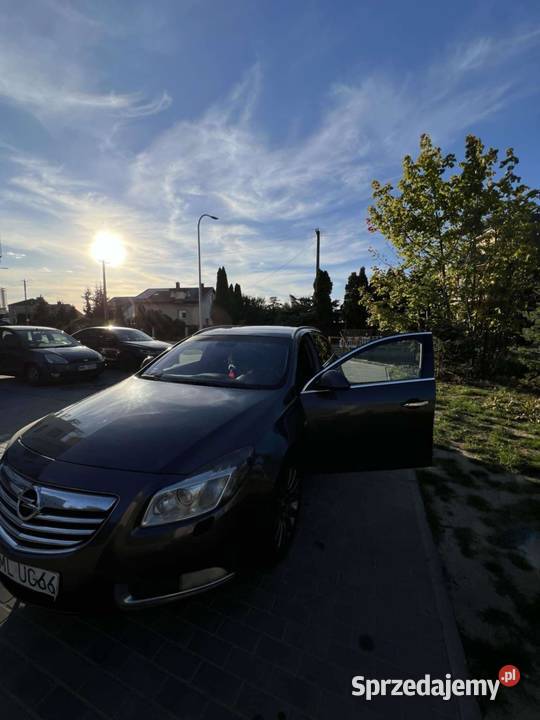 Opel insignia 20cdti 2009r Cosmo nieuszkodzony Strzegowo