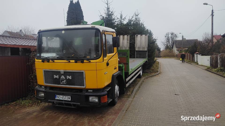 Laweta MAN Pomoc drogowa Olsztyn