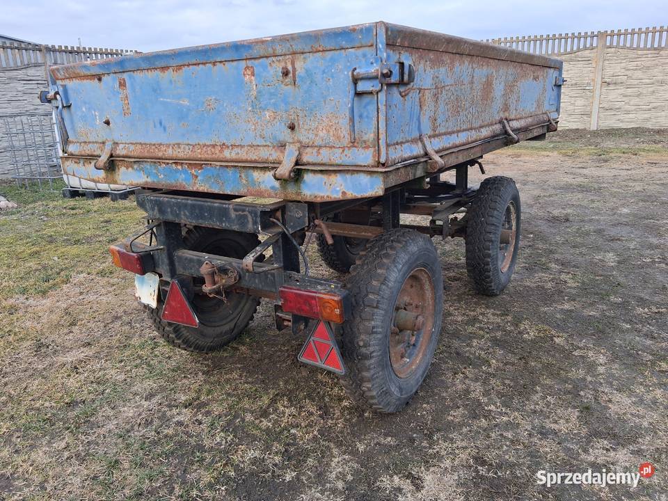 Przyczepa wywrotka rolnicza Multicar HM2011 do nieuszkodzony Żydowo