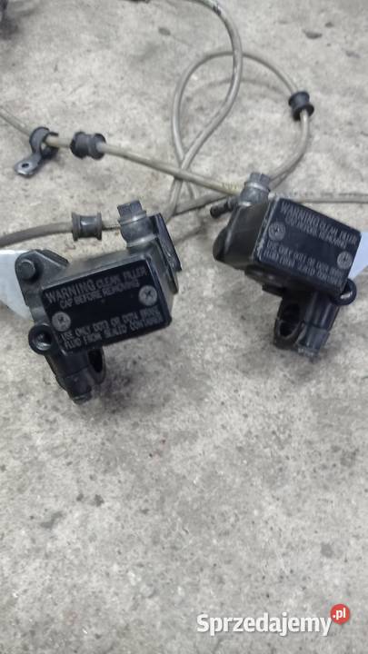 Kompletny układ hamulcowy tył przód SYM 250 Łubno