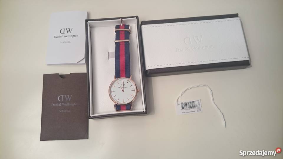 Damski Zegarek DW Daniel Wellington czerwony na rękę Warszawa