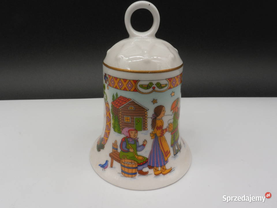Dzwonek świąteczny porcelana HUTSCHENREUTHER Raszków