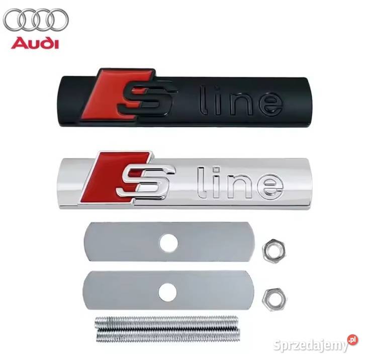 LogoZnaczekemblemat grilla przedniego Audi SLine Emblematy Gliwice
