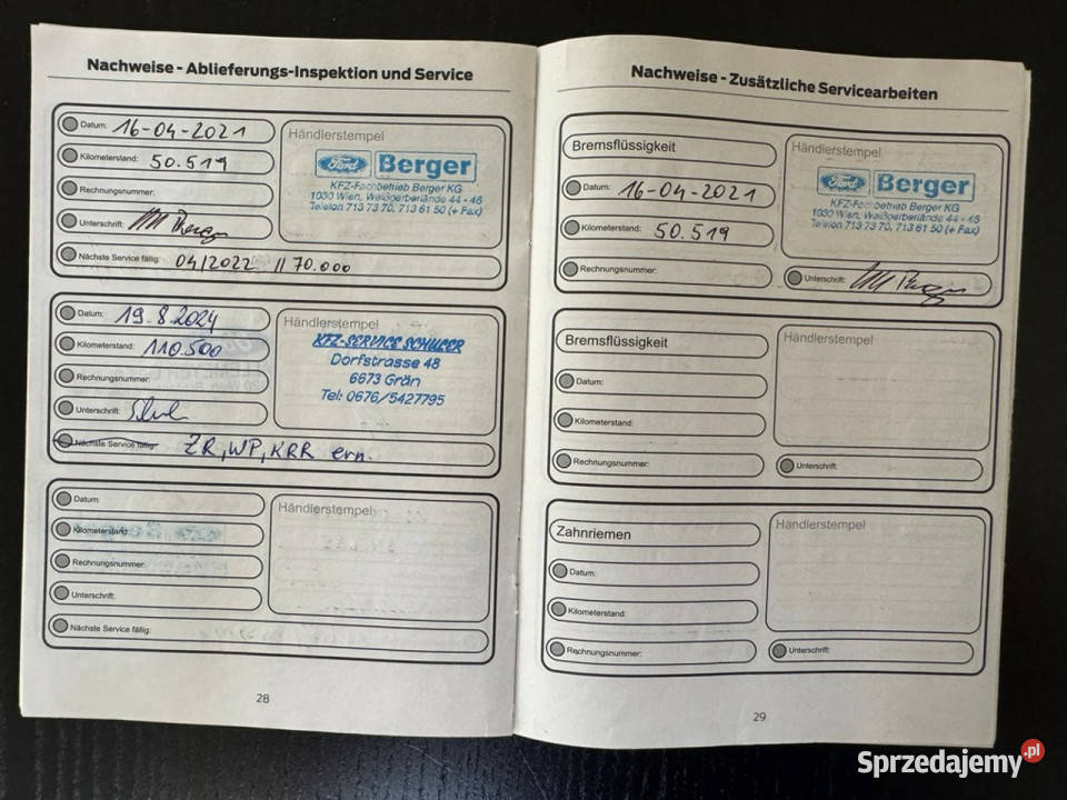 Ford C PROMOCJA Pisemna Gwarancja 12 miesięcy II Konin