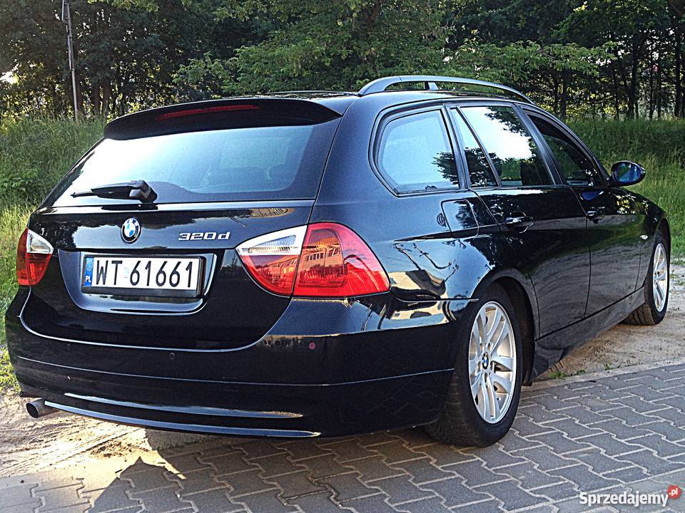 BMW E91 MPakiet Srodek Czarna perła mazowieckie Warszawa