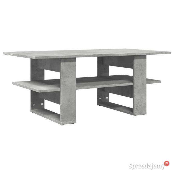 Stolik kawowy szarość betonu 102x55x42 WM823265 Warszawa