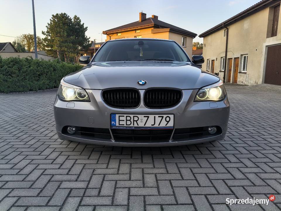 BMW E60 530D 218 Automat Komforty Bezwypadkowy Brzeziny sprzedam