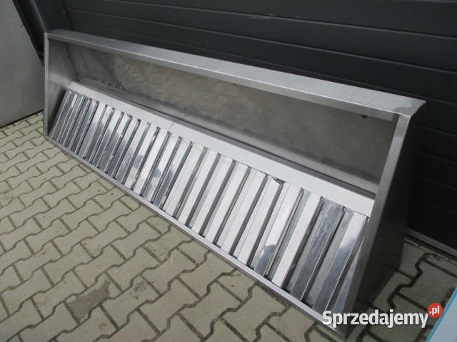 OKAP GASTRONOMICZNY SKOŚNY Z FILTRAMI 2507040 Gastronomia Ostrów Wielkopolski