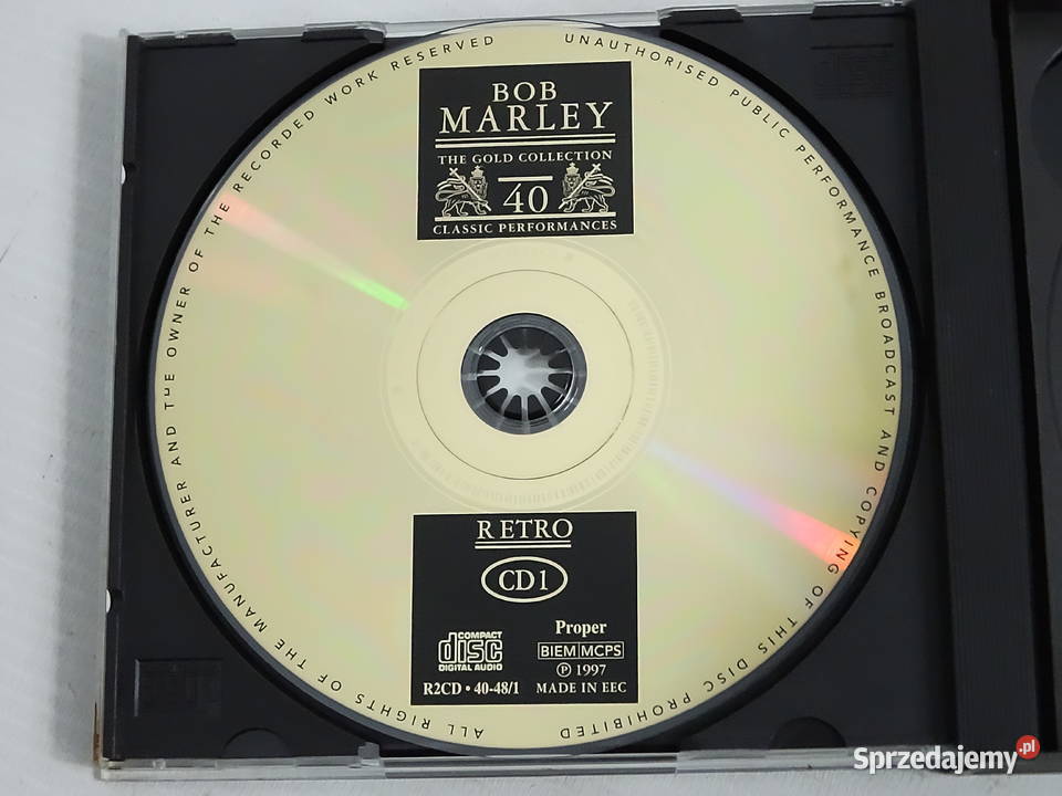 Bob Marley The Gold Collection 40 Classic Płyty i kasety Biłgoraj