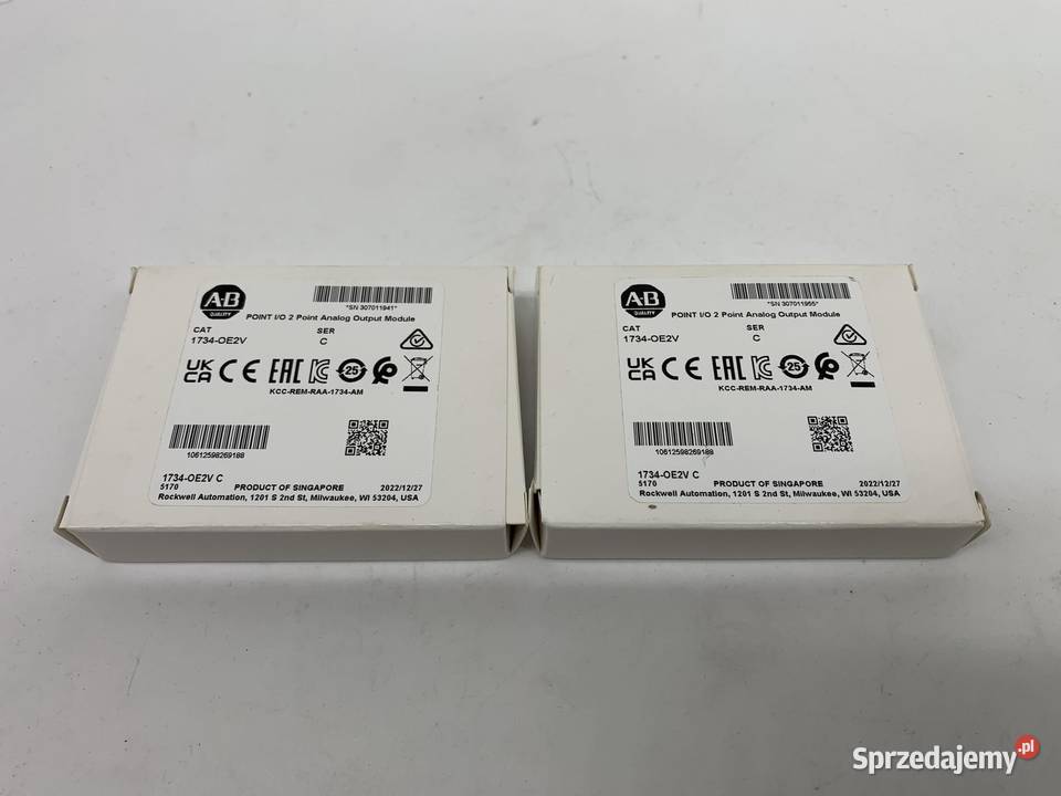 Allen Bradley 1734OE2V Output Module