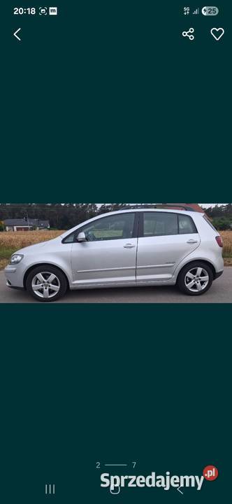 Vw Golf Plus 19 2008r Lublin