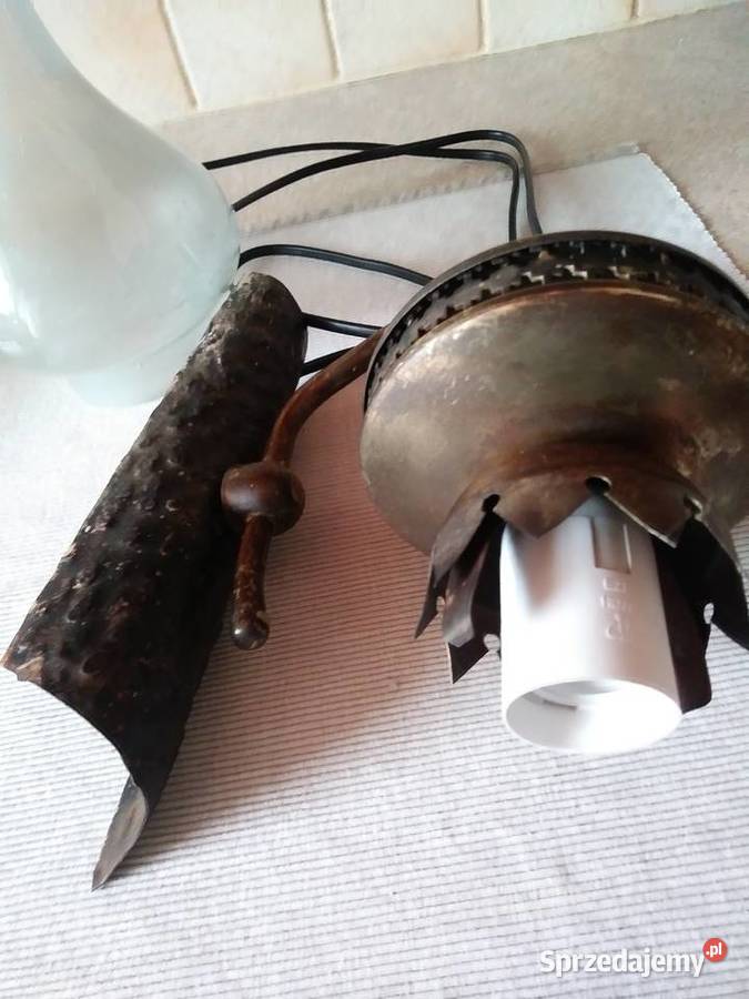 vintage kinkiet metaloplastyka Nowy Targ