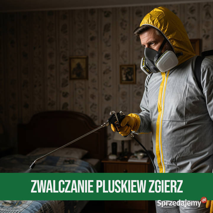 Zwalczanie pluskiew Zgierz Skuteczne