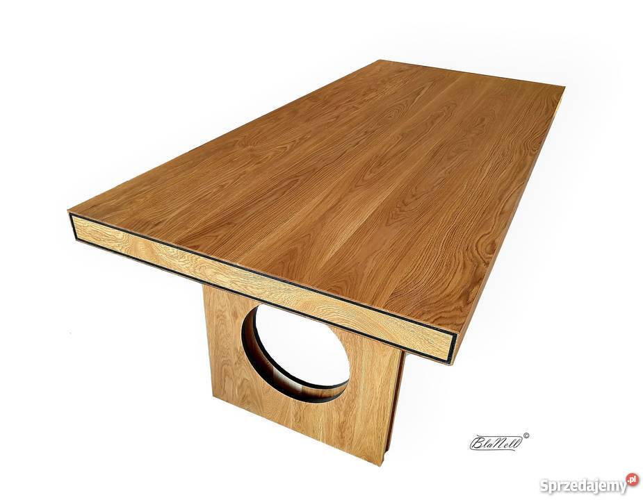 Stół dębowy blat grubość 8 200x90x75 dąb monolit 75cm wielkopolskie Ruszków Pierwszy sprzedam
