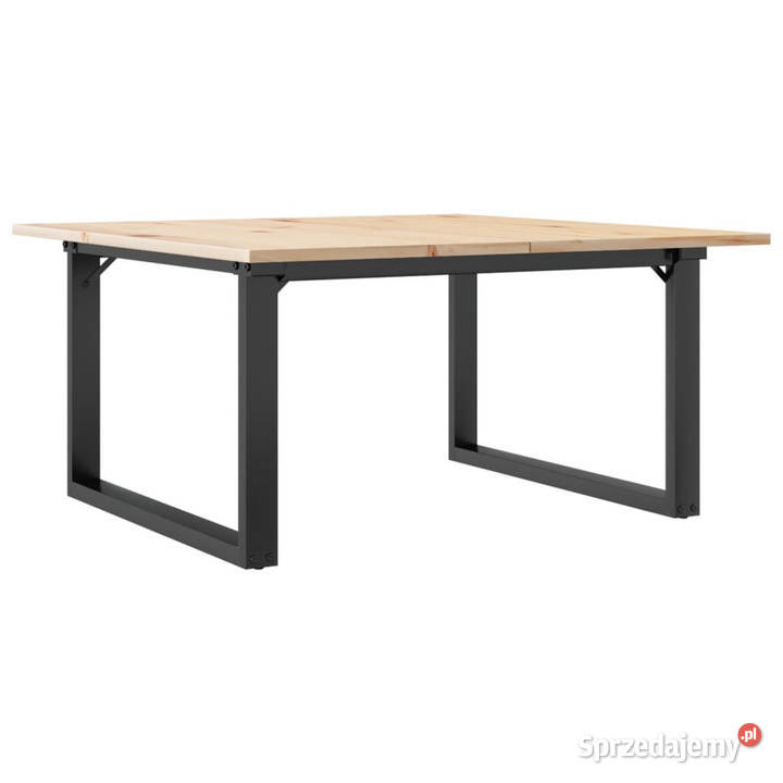 Stolik kawowy z czworokątnymi nogami 80x80x45 Warszawa sprzedam