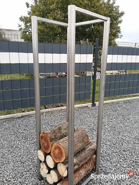 Stojak na drewno stal nierdzewna Długie Nowe