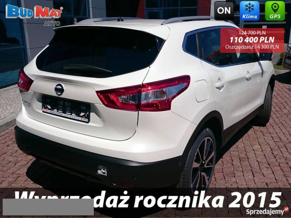 Sprzedam Nissan Qashqai manualna skrzynia biegów Hatchback Ciechanów