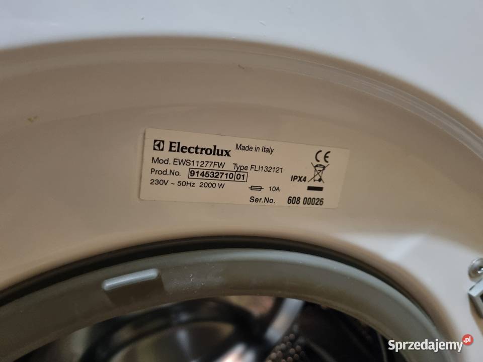 Pralka slim 43 Electrolux EWS11277FW 65 Wierzbica-Kolonia