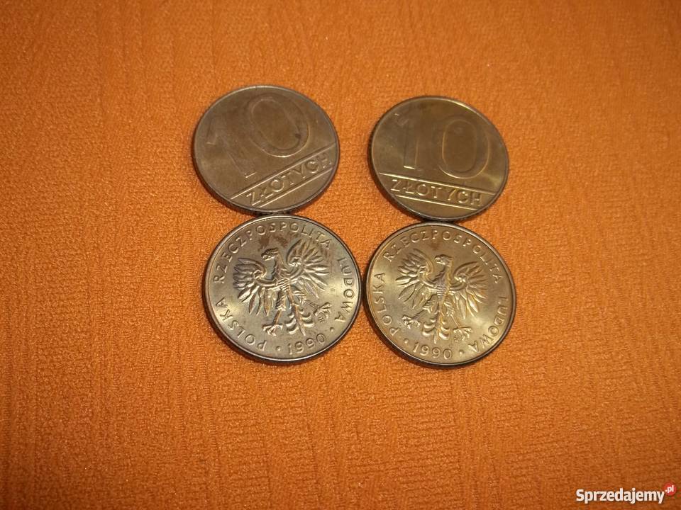 Moneta 10zł PRL 1989r. lub 1990r.