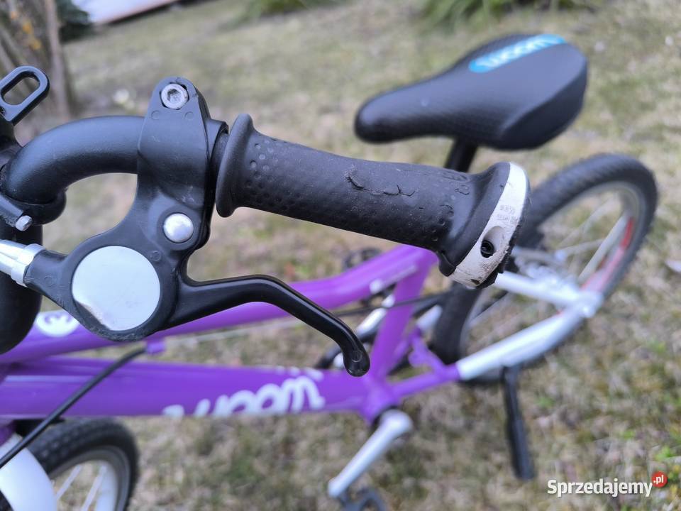 Lekki rower dziecięcy Woom 3 16 kolor fioletowy Dwikozy sprzedam