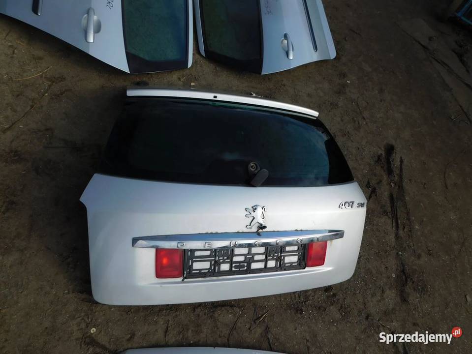 peugeot 407 klapa kolor E2RC 30536 WYSYŁKA osobowe Żory