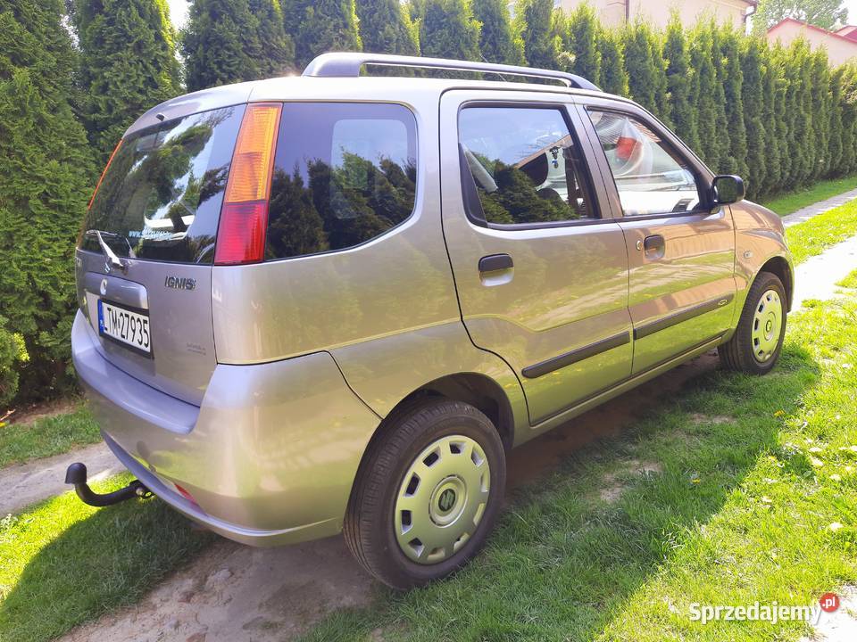 Suzuki Ignis 13 benzyna gaz 2005r Rok produkcji 2008 Ignis Tomaszów Lubelski sprzedam