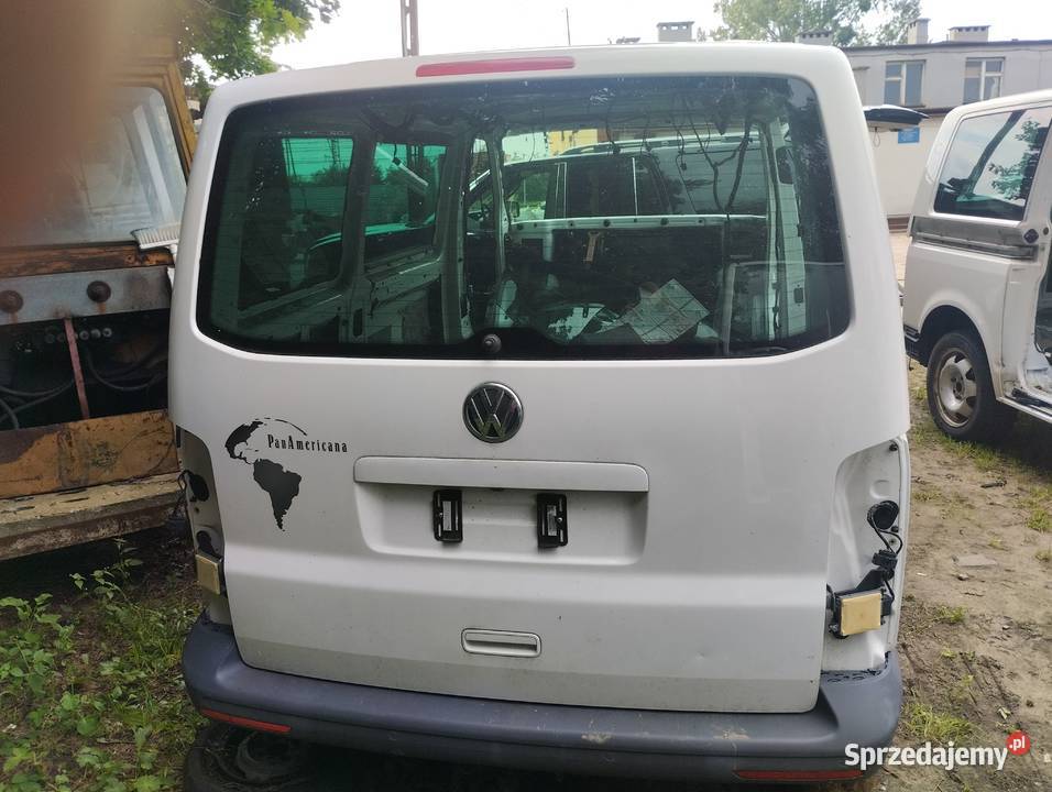 klapa bagażnika vw transporter t5 lift biała pomorskie