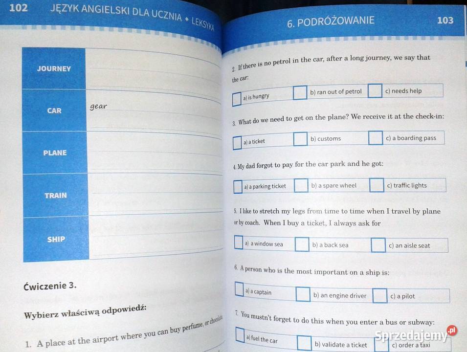 Język angielski ucznia Leksyka Joanna Pozostałe lubelskie Chełm sprzedam