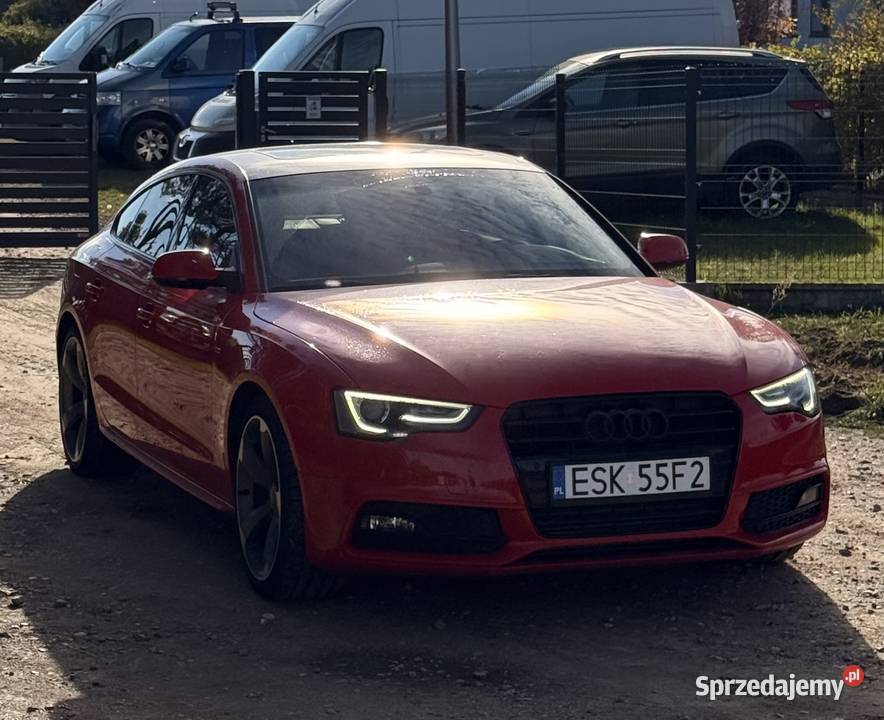 Audi A5 Sportback 2.0 TDI 177 KM | 2014 | 3x S-line | 19” Rotor Maków