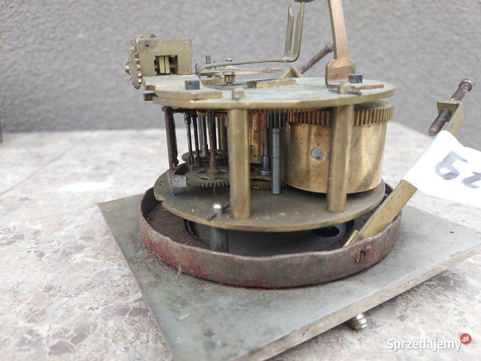 M079 Mechanizm starego zegara francuskiego Tczew