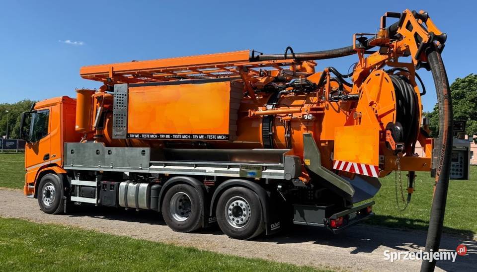 DAF do czyszczenia kanalizacji wuko beczka automatyczna Brzechów