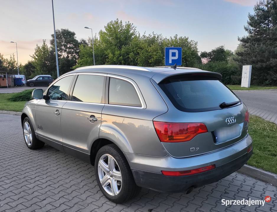 Audi Q7 36 benzynagaz ogranicznik prędkości Samochody osobowe