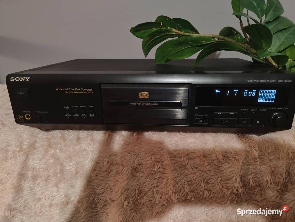 Odtwarzacz CD sony cdp xe 800 z pilotem Trzebuska